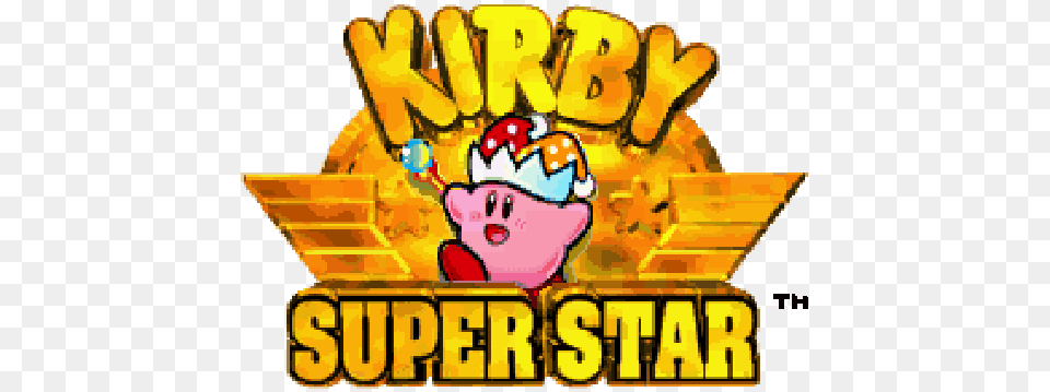 Super Nintendo Logo Kirby Super Star Kirby Super Star Snes Logo, Bulldozer, Machine Free Png