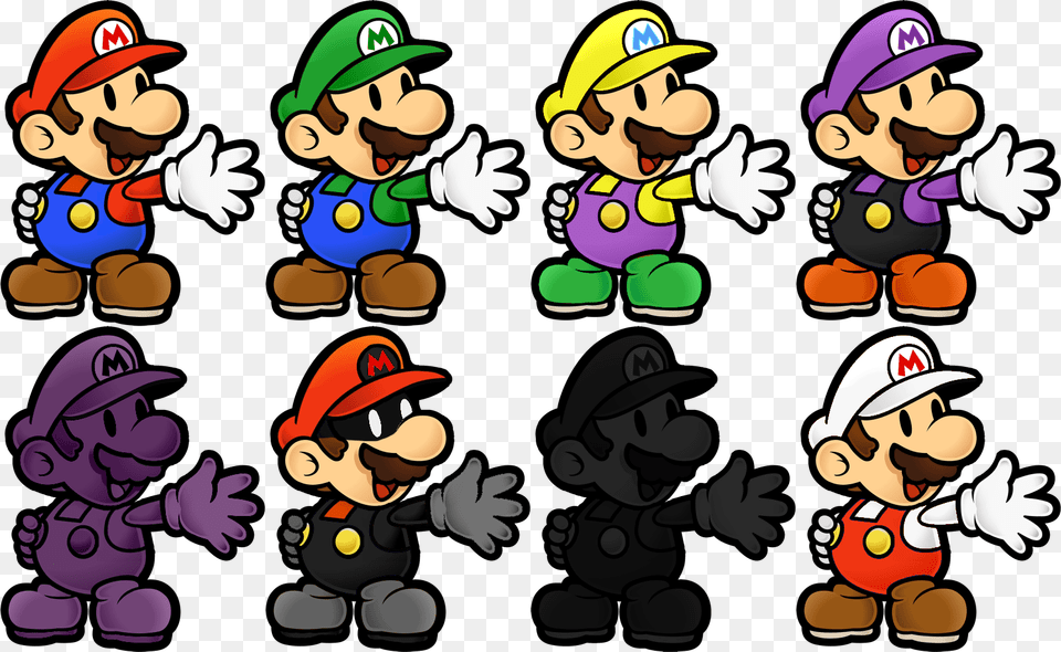 Super Paper Mario, Baby, Person, Game, Super Mario Free Transparent Png