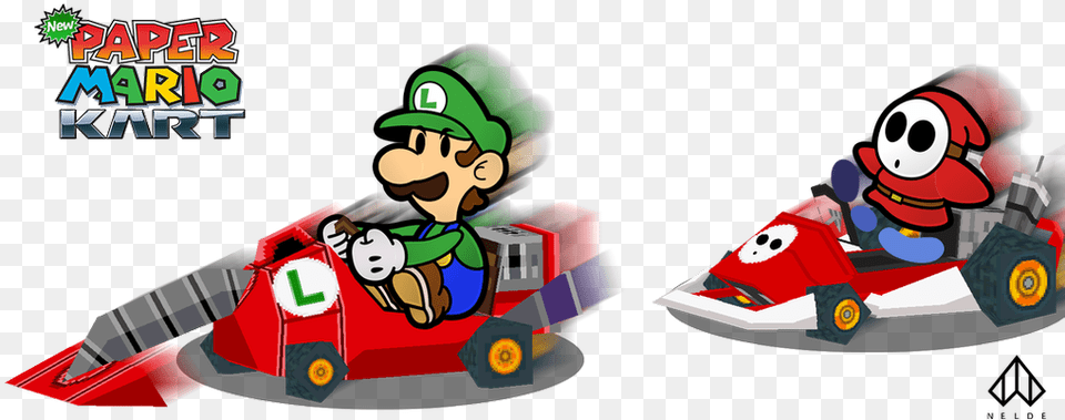 Super Paper Mario Kart, Transportation, Vehicle, Face, Head Png