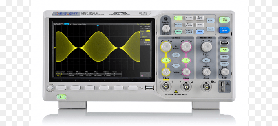 Super Phosphor Oscilloscope Siglent Sds1202x E, Electronics, Appliance, Device, Electrical Device Free Png