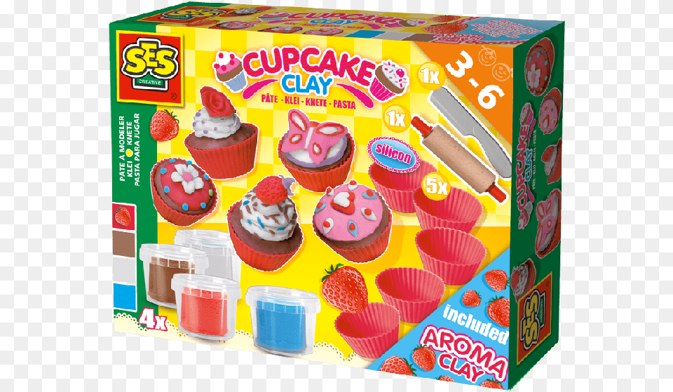 Super Play Dough Cupcake Ses Creative, Cake, Cream, Dessert, Food Png
