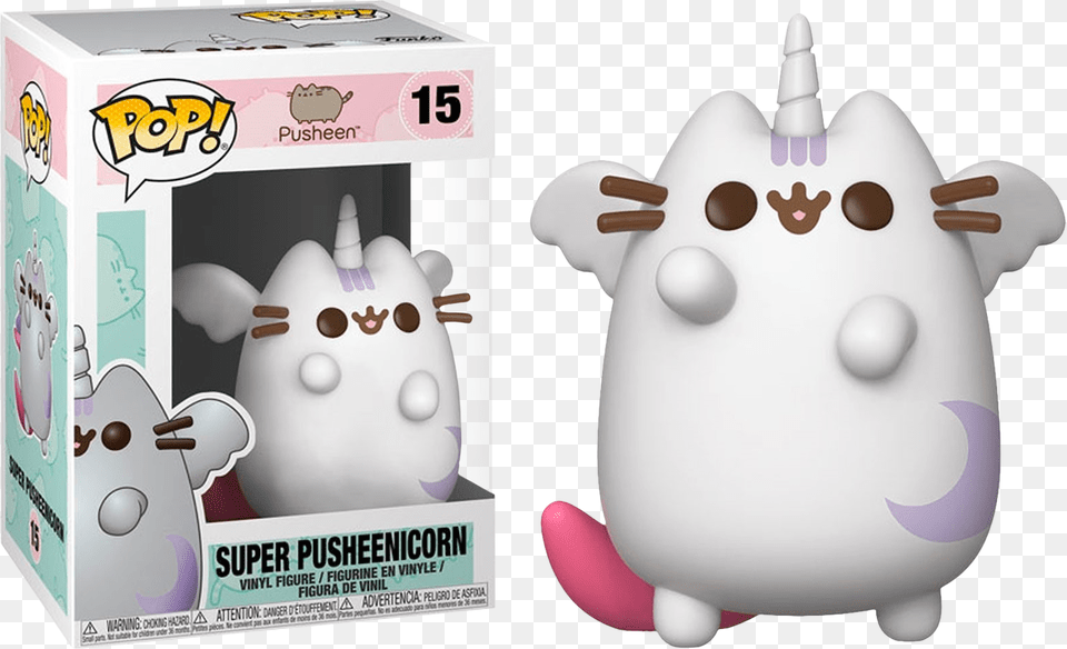 Super Pusheenicorn Pop Vinyl Figure, Plush, Toy, Piggy Bank Free Png