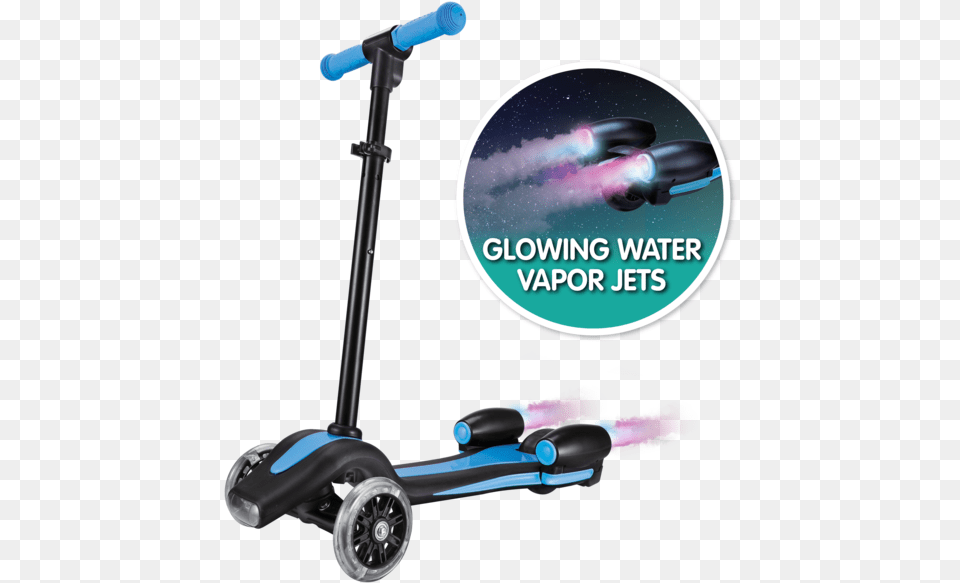 Super Rocket Jet Scooter Scooter Con Vapor, Transportation, Vehicle, E-scooter, Machine Free Transparent Png