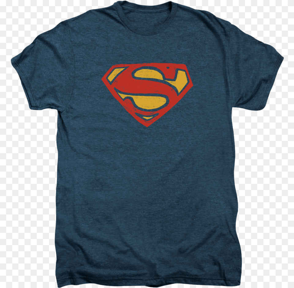 Super Rough Premium T Superman, Clothing, Shirt, T-shirt, Person Free Png Download