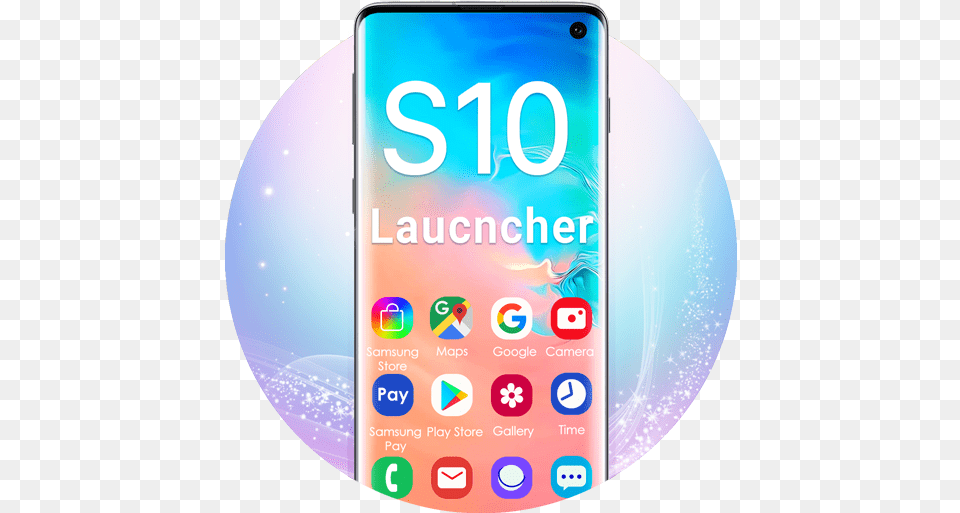 Super S10 Launcher Icone Camera Samsung S10, Electronics, Mobile Phone, Phone, Disk Free Png Download