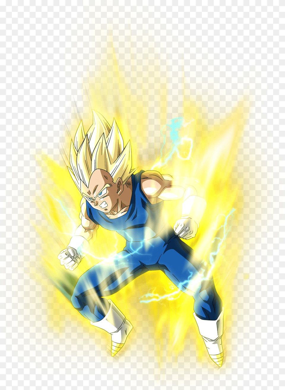 Super Saiyan 2 Aura Book, Comics, Publication, Person Free Png Download