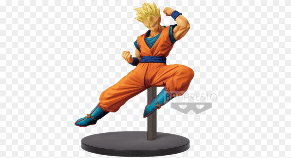 Super Saiyan 3 Gohan Figure, Person, Figurine, Book, Comics Free Transparent Png