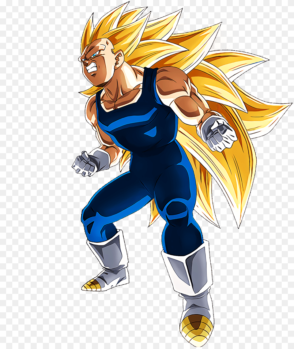 Super Saiyan 3 Vegeta, Book, Comics, Publication, Person Free Png