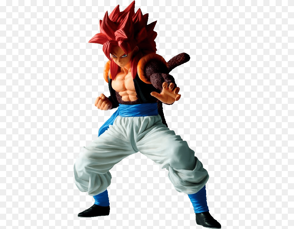 Super Saiyan 4 Gogeta Figure, Clothing, Costume, Person, Baby Png