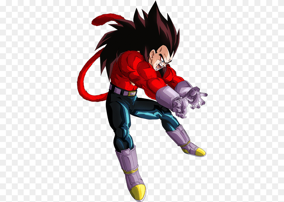 Super Saiyan 4 Goku, Book, Comics, Publication, Person Png