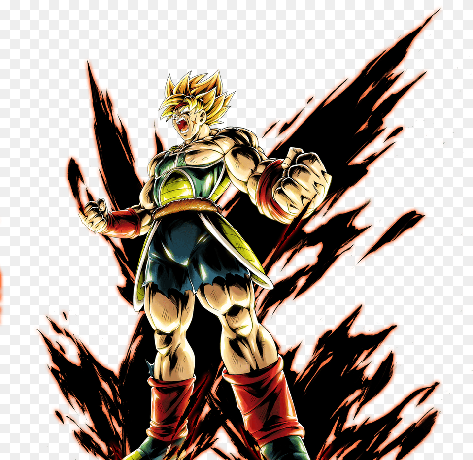 Super Saiyan Bardock Dragon Ball Legends, Book, Comics, Publication, Person Free Png Download