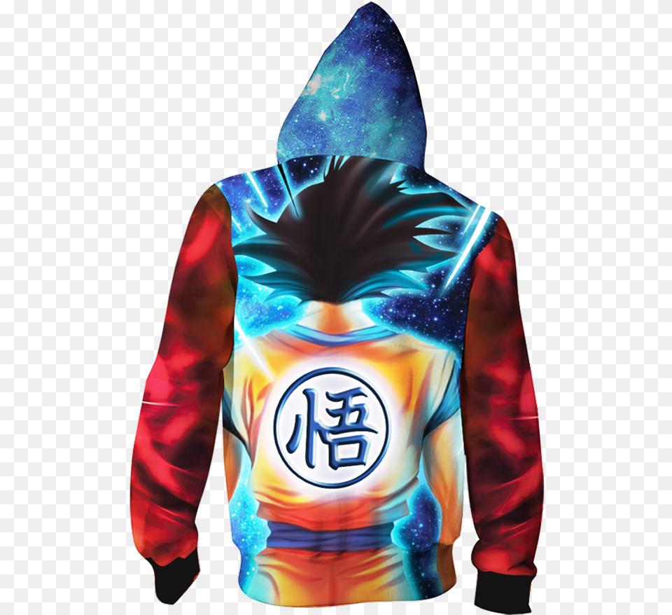 Super Saiyan Blue Aura Dragon Ball, Sweatshirt, Clothing, Hood, Hoodie Png