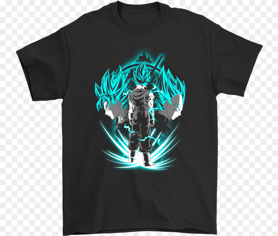 Super Saiyan Blue Son Goku And Vegeta Dragon Ball Shirts Sylvanas Windrunner Shirt, Clothing, T-shirt, Person, Face Free Png Download