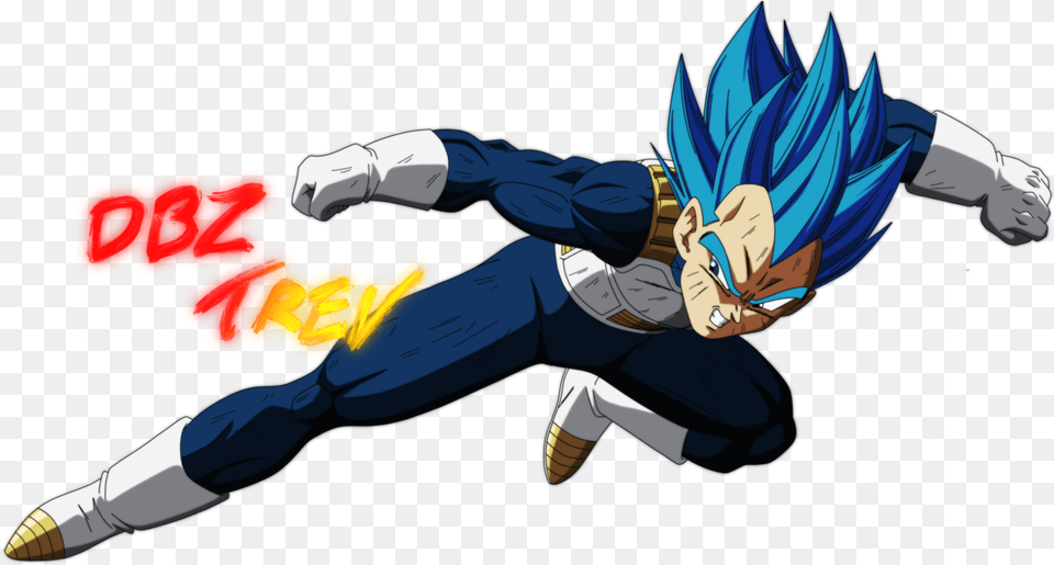 Super Saiyan Blue Vegeta Dbztrev, Book, Comics, Publication, Anime Png