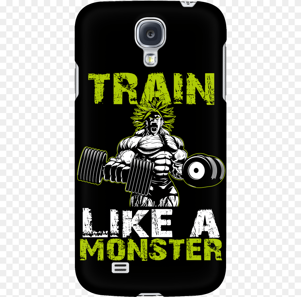 Super Saiyan Broly Train Like A Monster Android Phone Ultras, Electronics, Advertisement, Poster, Mobile Phone Free Transparent Png