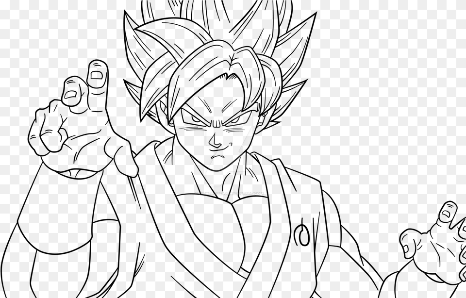 Super Saiyan Coloring Pages Goku Blue And Goku Super Saiyan Blue Drawing, Face, Head, Person, Logo Png Image