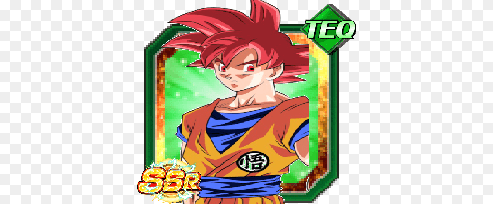 Super Saiyan God Goku Goku, Book, Comics, Publication, Baby Free Transparent Png