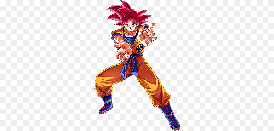 Super Saiyan God Goku Teq Dragon Ball Super Broly Goku Ssj God, Book, Comics, Publication, Adult Png Image