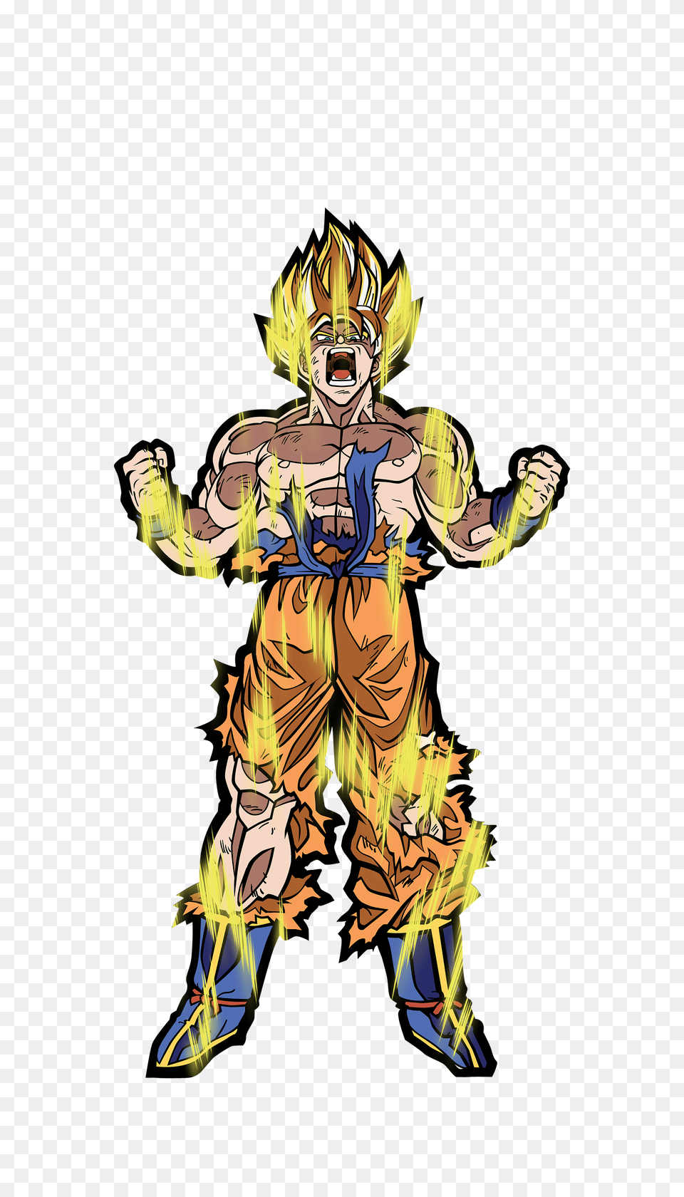 Super Saiyan Goku, Book, Comics, Publication, Person Free Transparent Png