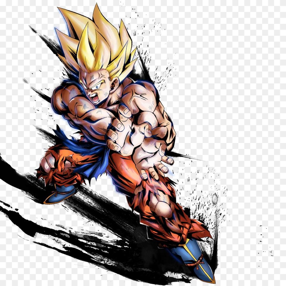 Super Saiyan Goku, Book, Comics, Publication, Person Free Transparent Png