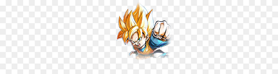 Super Saiyan Goten, Publication, Book, Comics, Body Part Free Transparent Png