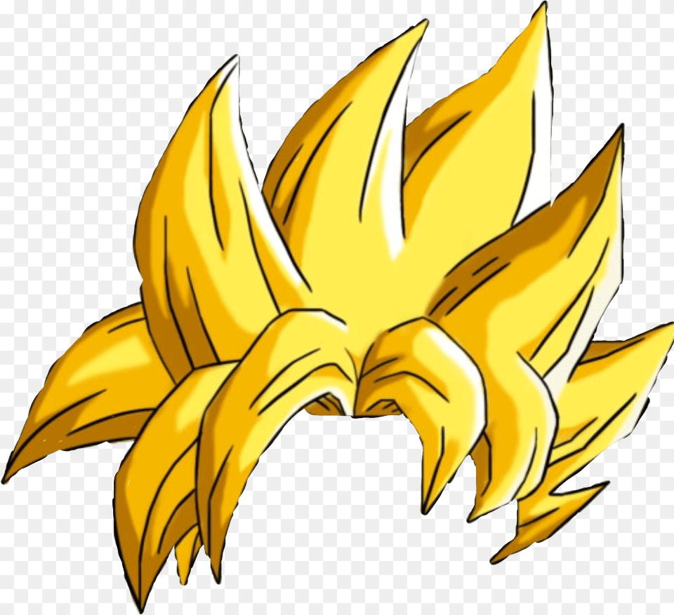 Super Saiyan Hair Dragon Ball Hair, Fire, Flame, Symbol Png Image