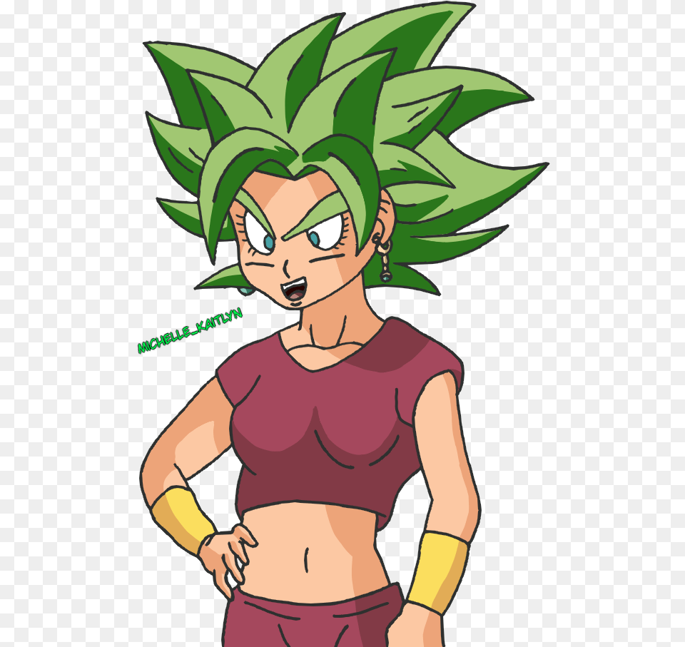 Super Saiyan Kefla Cartoon, Book, Comics, Publication, Person Free Png Download