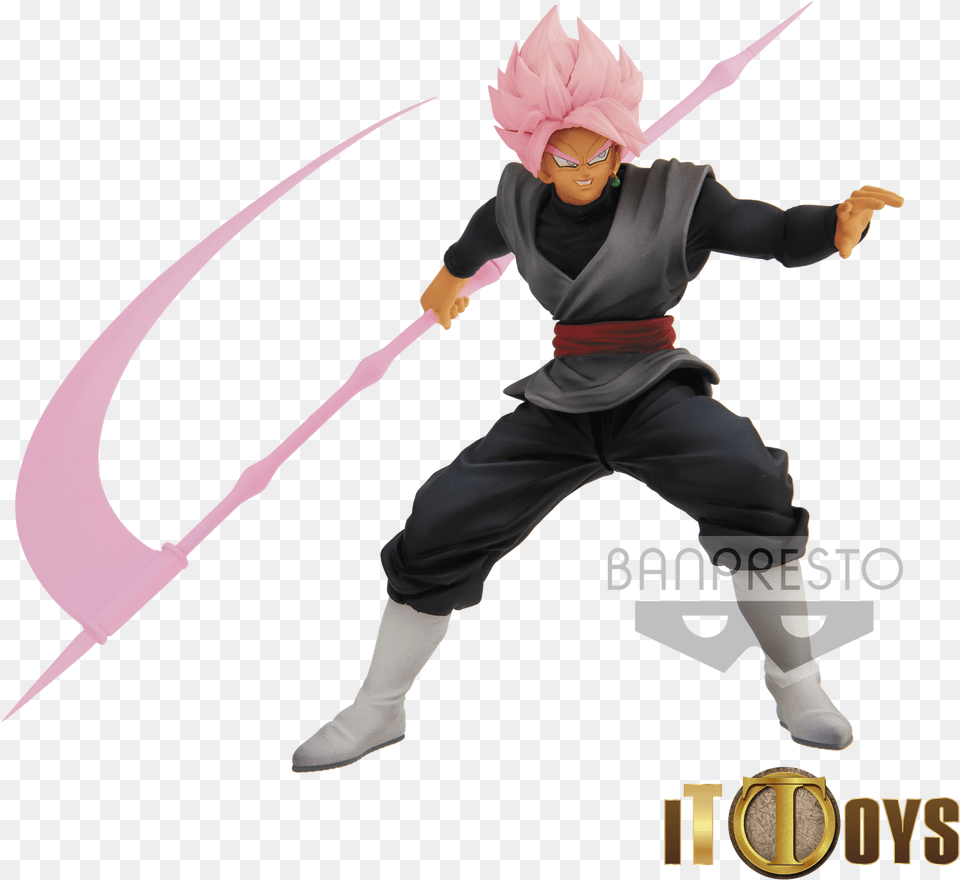 Super Saiyan Rose Goku Black Figure, Baby, Person, Sword, Weapon Png Image