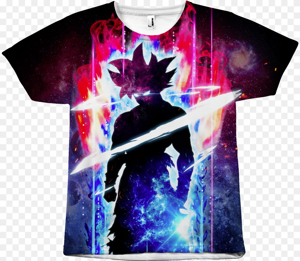 Super Saiyan Shirt Ui Goku Shirt, Clothing, T-shirt, Person Free Png