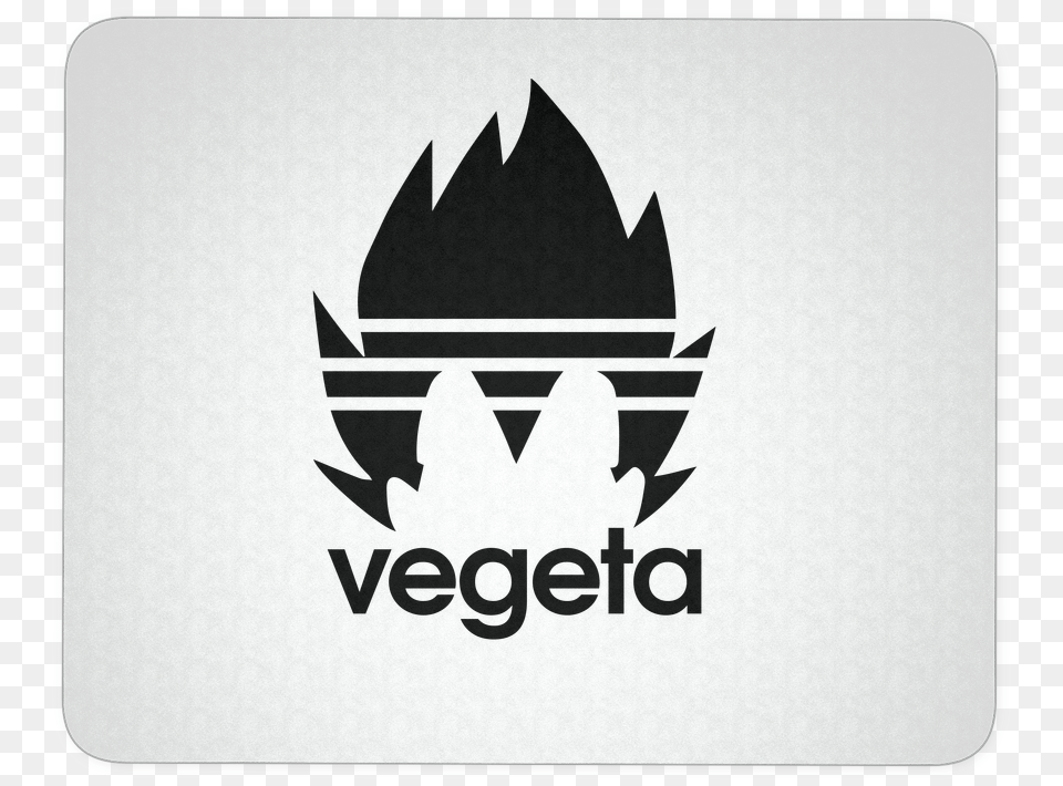 Super Saiyan Vegeta Adidas Symbol Mouse Pad Dragon Ball Z Goku Svg, Logo Free Png Download