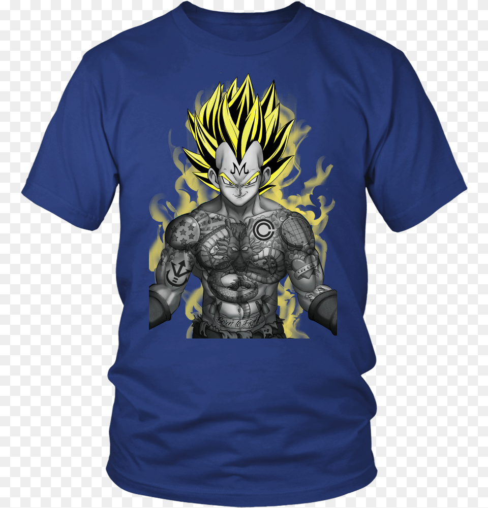 Super Saiyan Vegeta Shirt Glockamole Shirt Donut Operator, Clothing, T-shirt, Person, Skin Png