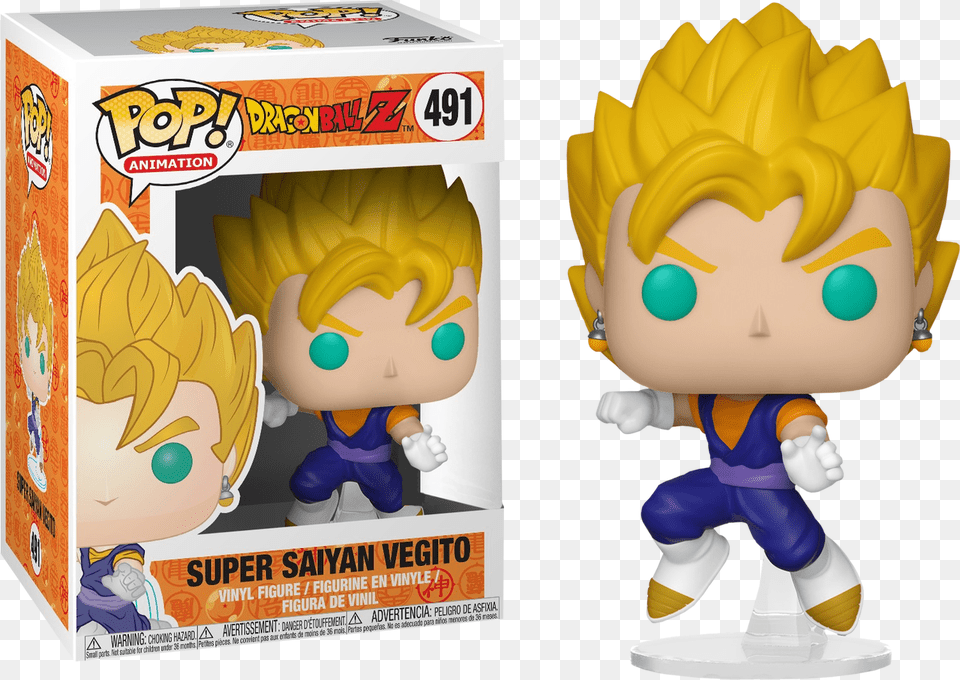 Super Saiyan Vegito Pop, Baby, Person, Toy, Face Free Png