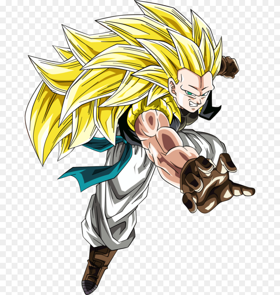 Super Saiyan Xeno Gotenks Dragon Ball Dessin, Book, Comics, Publication, Person Png