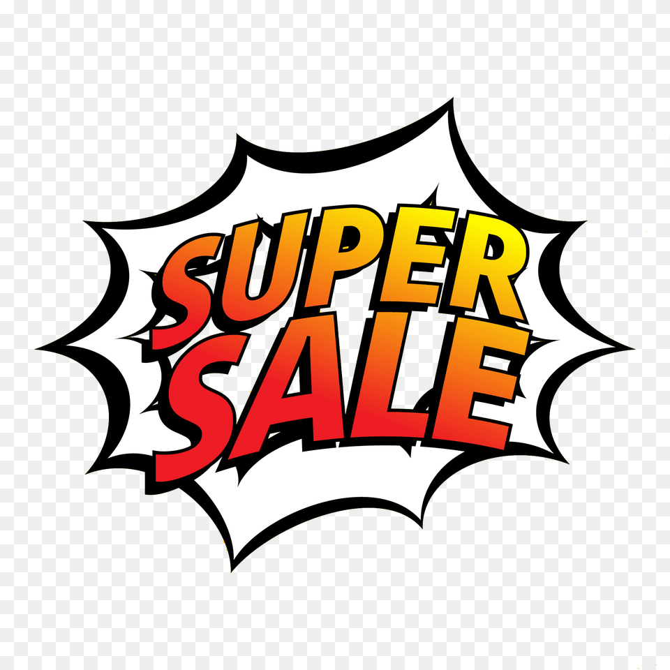 Super Sale Image Vector Clipart, Logo, Leaf, Plant, Dynamite Free Transparent Png