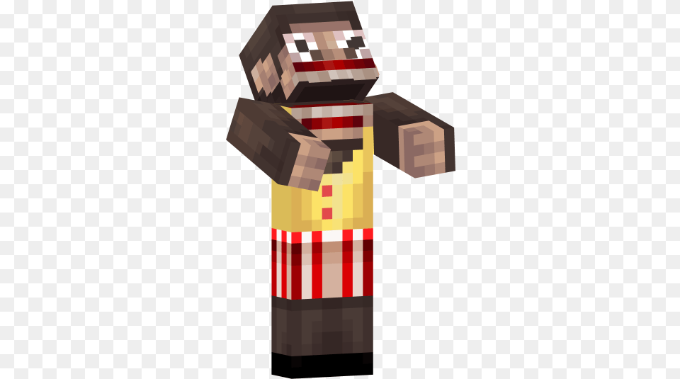 Super Scary Minecraft Skin, Dynamite, Weapon Png