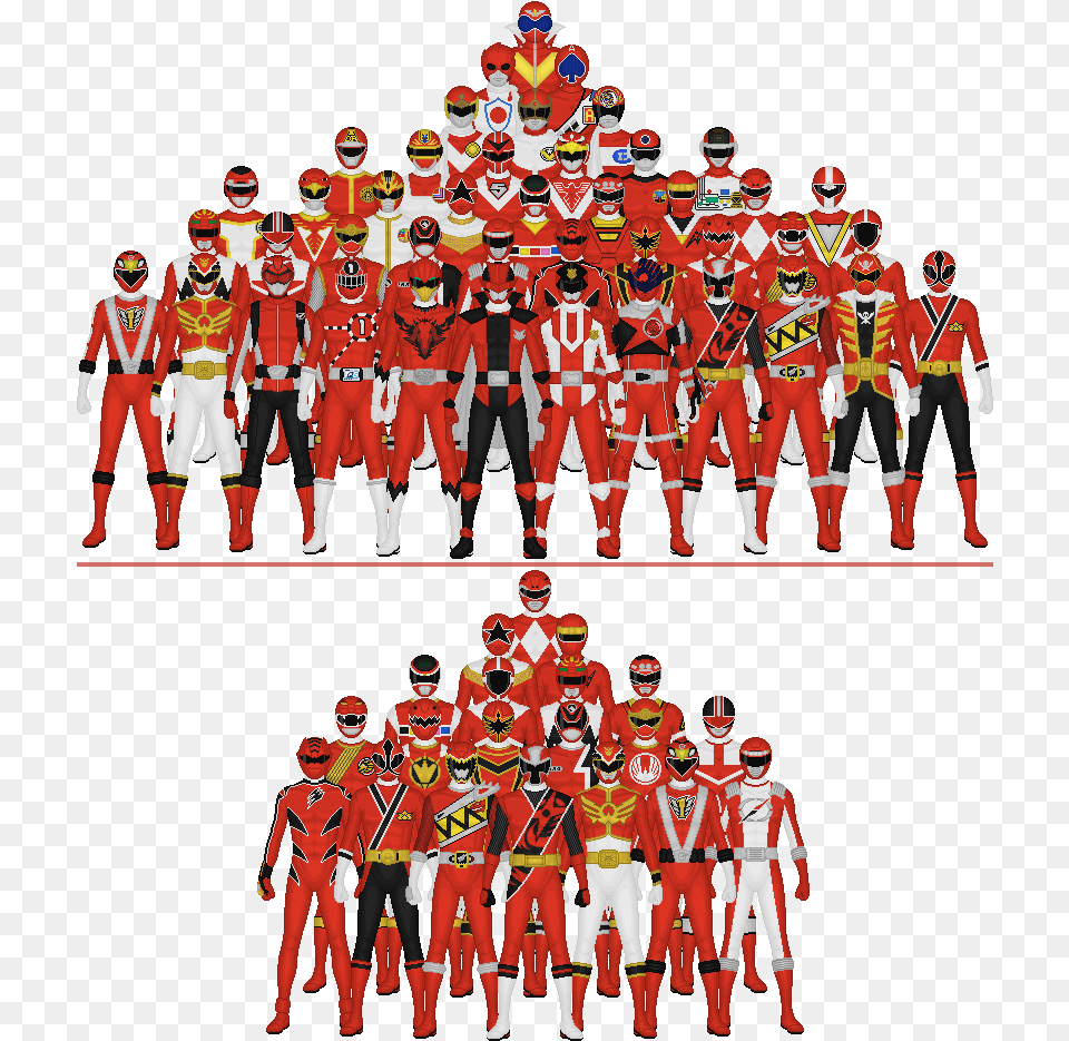 Super Sentai And Power Rangers Reds Super Sentai Red Ranger, Person, People, Adult, Woman Png