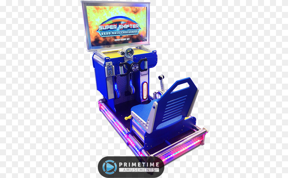Super Shifter Drag Race Challenge Videmption Arcade Drag Race Arcade Machine, Arcade Game Machine, Game, Computer Hardware, Electronics Free Transparent Png