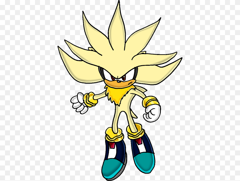 Super Silver The Hedgehog Project 20 Silver The Hedgehog Yellow, Baby, Book, Comics, Person Png Image