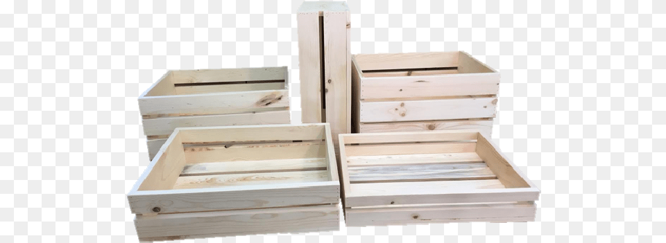 Super Sized Wood Crates Plywood, Box, Crate Free Png Download