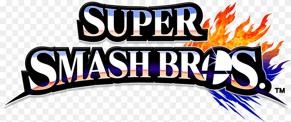 Super Smash Bros 3ds Logo, Text Free Png Download