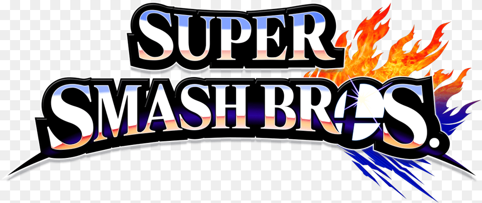 Super Smash Bros 3ds Logo, Text Png Image