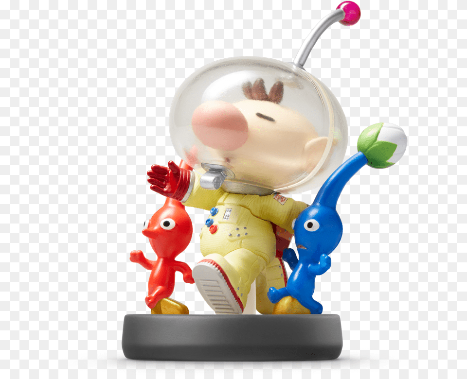 Super Smash Bros Amiibo Olimar, Figurine, Toy Free Png