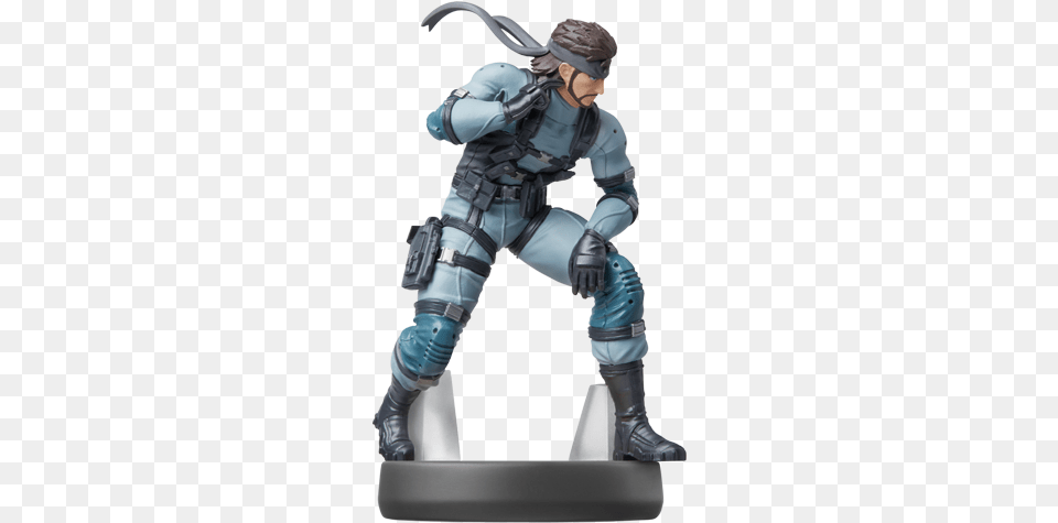 Super Smash Bros Amiibo Snake, Adult, Male, Man, Person Png