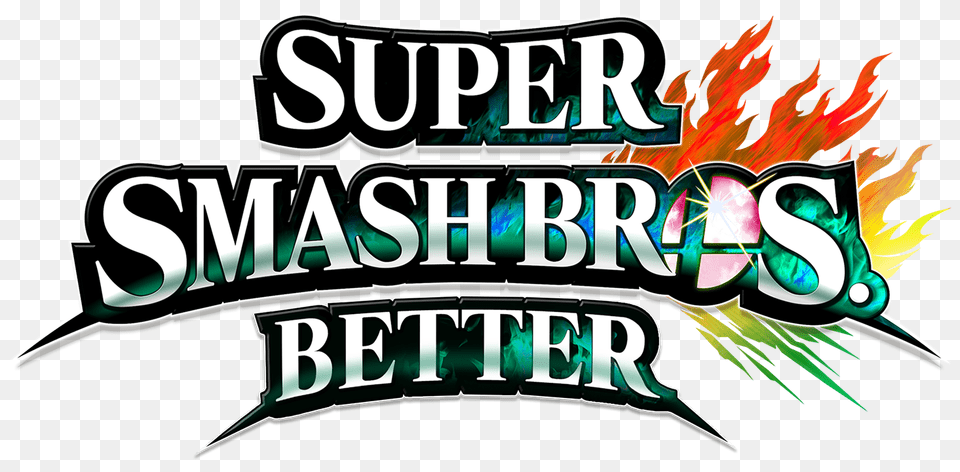 Super Smash Bros Better Mods, Advertisement, Poster, Art, Graphics Png