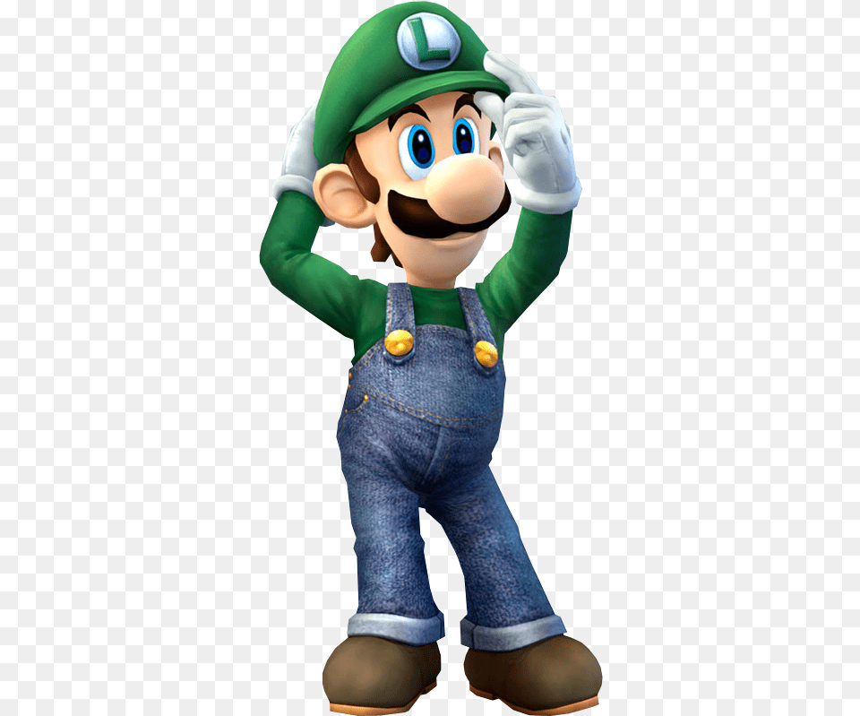 Super Smash Bros Brawl Luigi Super Smash Bros Brawl Luigi, Clothing, Pants, Baby, Person Free Png