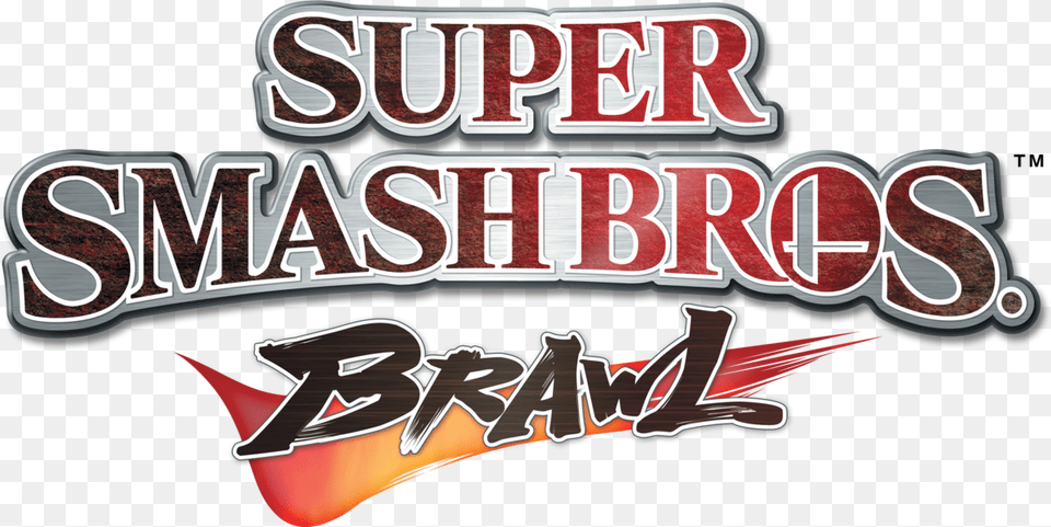 Super Smash Bros Brawl Title, Text Free Transparent Png