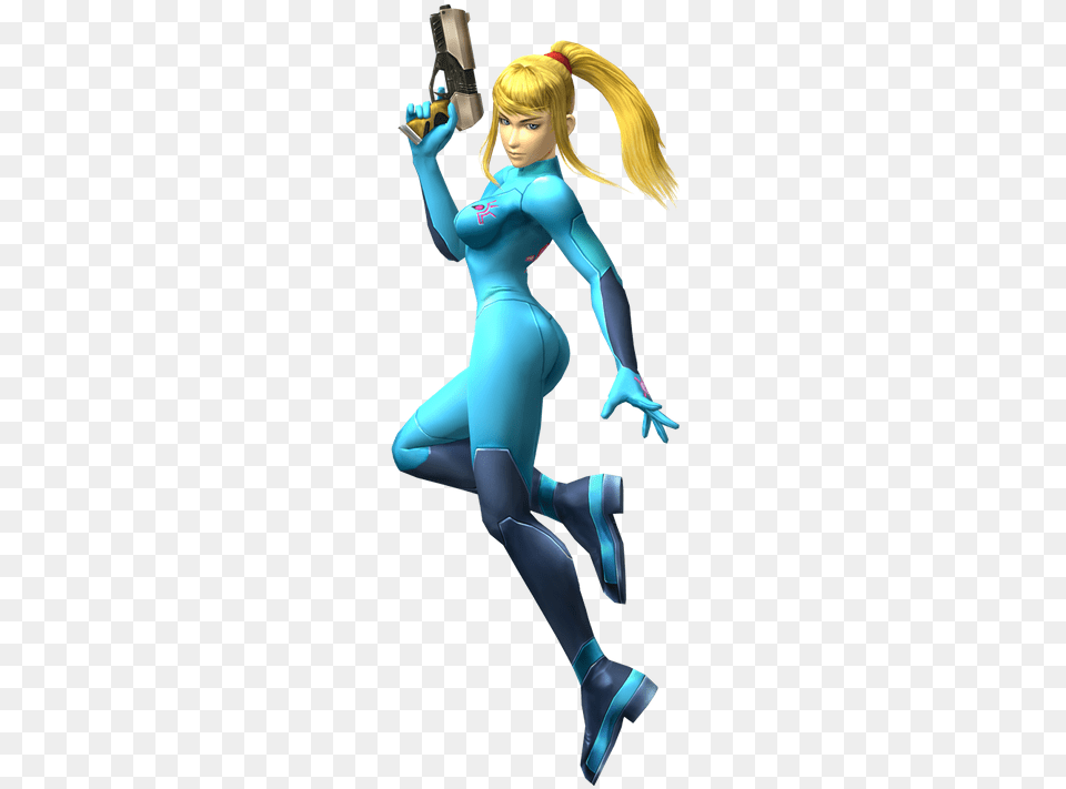 Super Smash Bros Brawl Zero Suit Samus Render, Book, Clothing, Comics, Costume Free Png Download