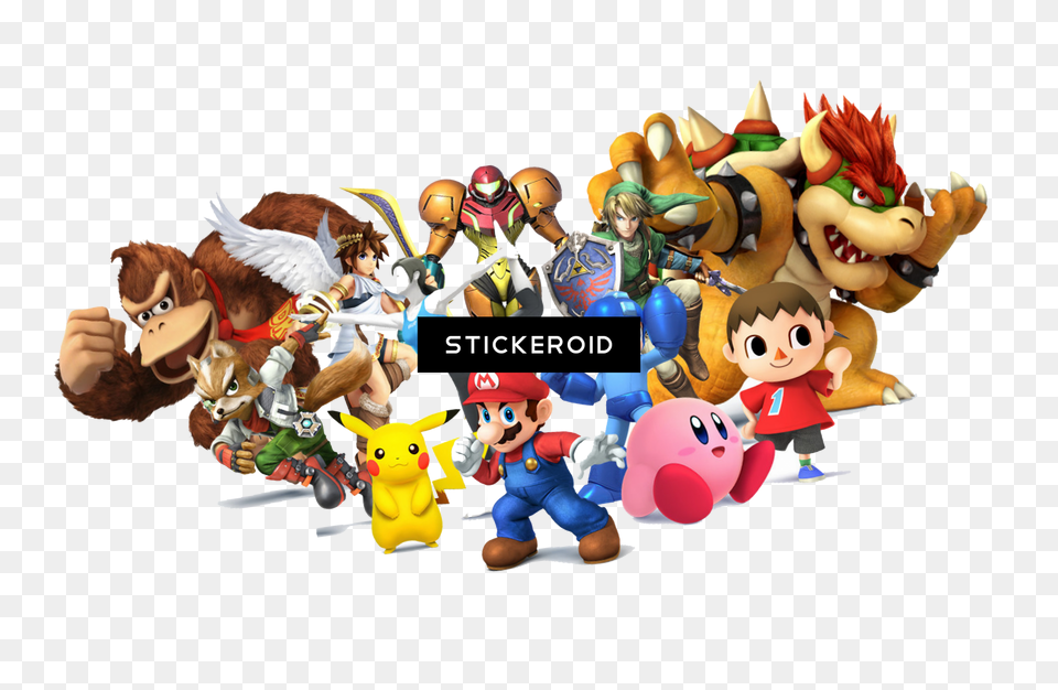 Super Smash Bros Characters Download Super Smash Bros, Baby, Person, Toy, Face Png