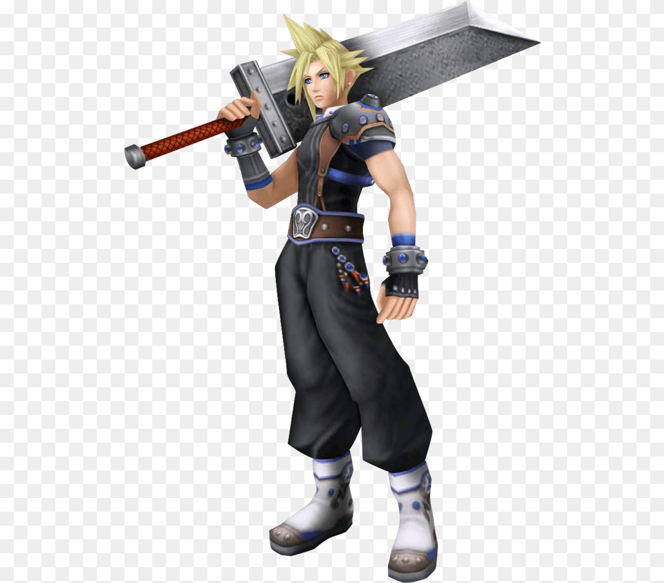 Super Smash Bros Cloud Strife Dissidia, Book, Clothing, Comics, Costume Free Transparent Png