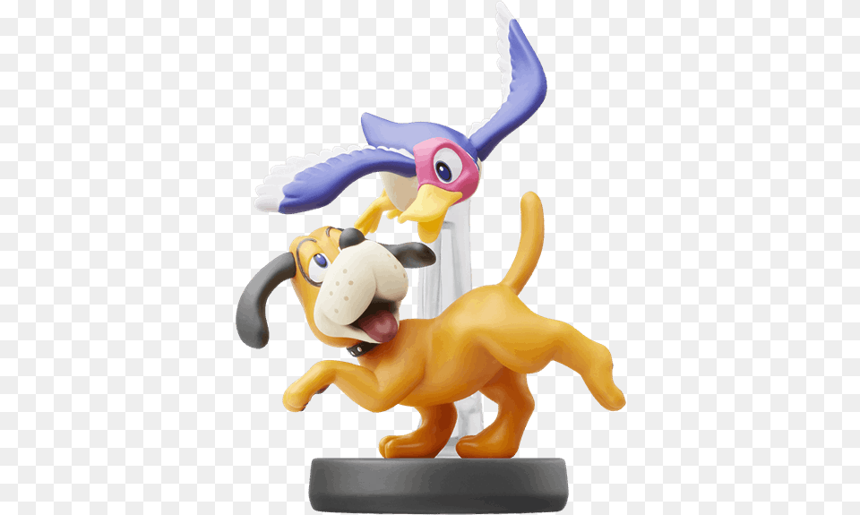 Super Smash Bros Duck Hunt Duo, Figurine, Animal, Dinosaur, Reptile Free Png